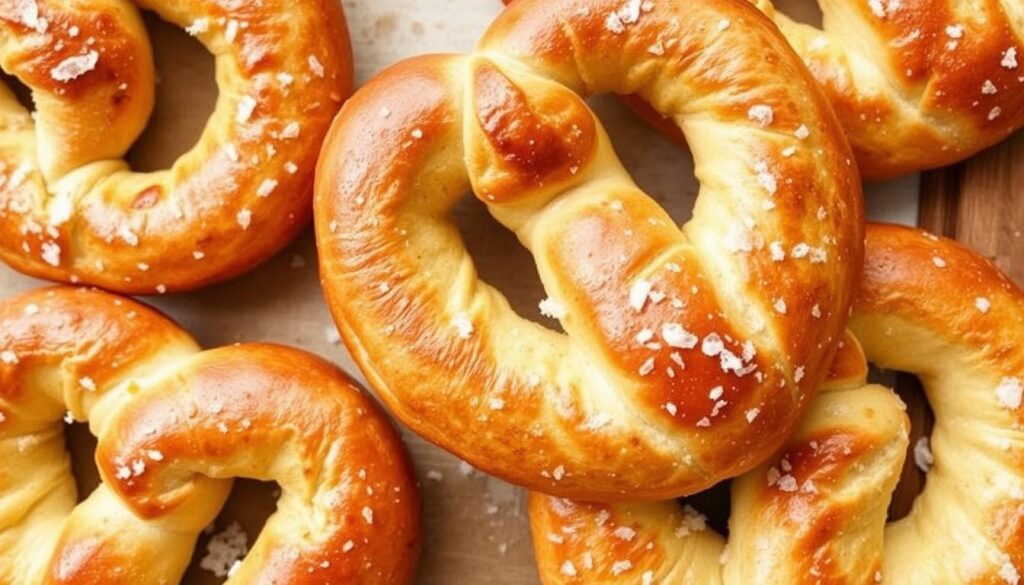 soft sourdough pretzels recipe